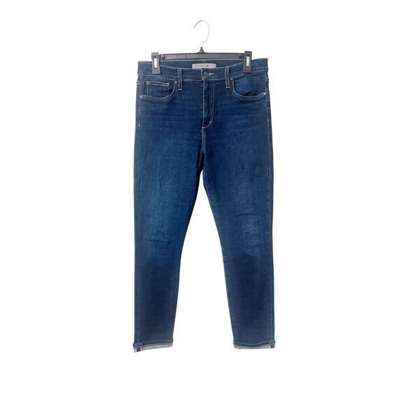 Joe’s Jeans‎ Dark Wash High Rise Skinny Cropped Jeans Size 8/29 - Picture 1 of 5